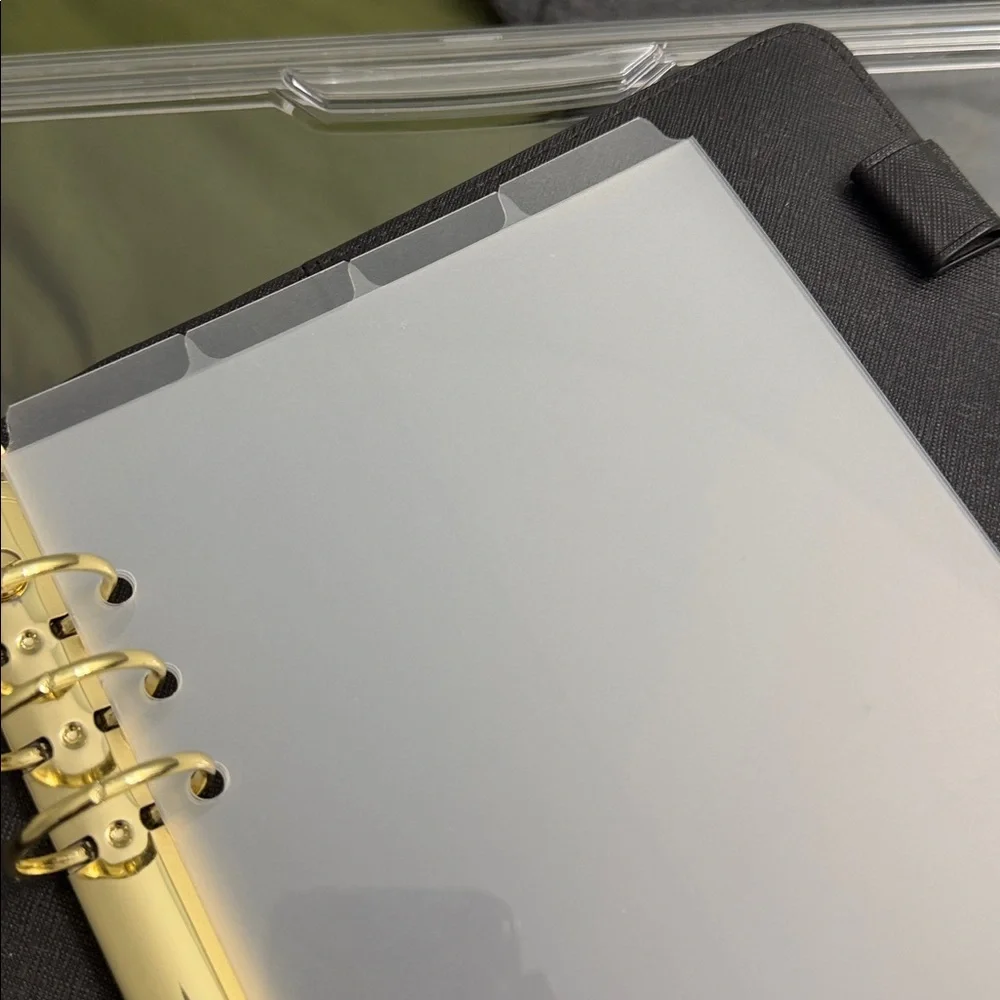 Cloth & Paper top tab planner dividers